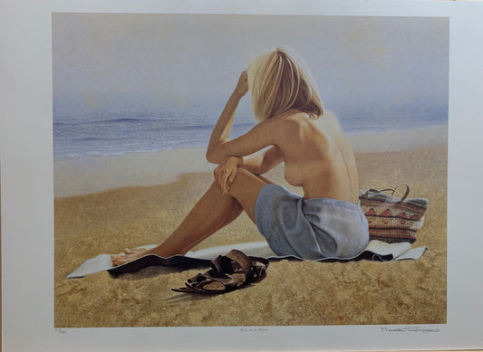 Girl on a Beach by Michael Thompson