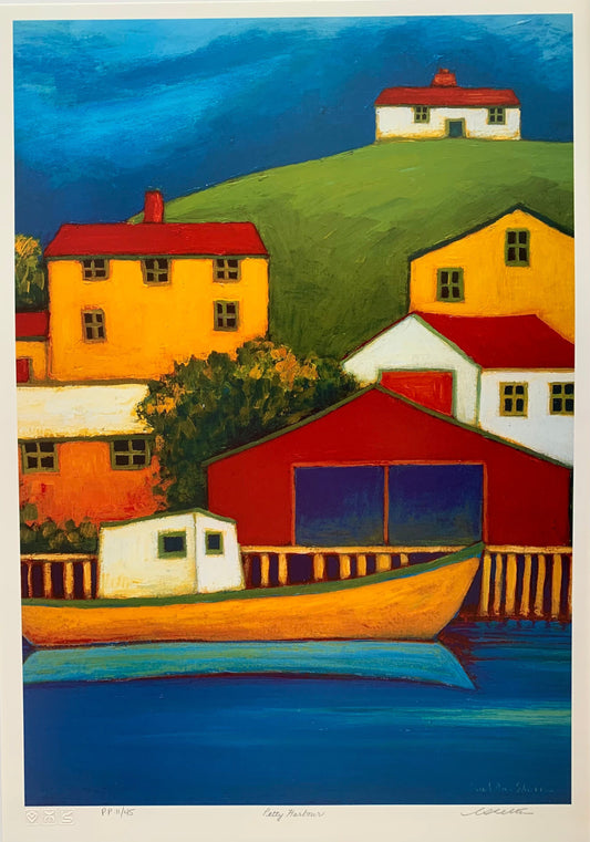 Petty Harbour by Carol Ann Shelton
