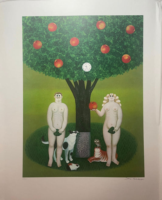 Adam and Eve by Jan Balet