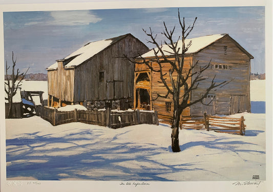 The Old Keefer Barn by Murray Stewart