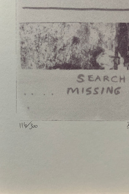 Search For Missing X by Carl Beam